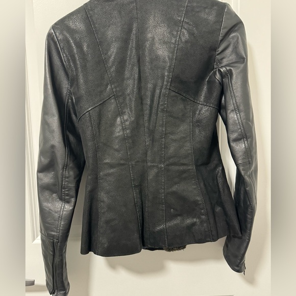 Blink (by Danier Leather) Vintage Leather Jacket - Black - Picture 6 of 13